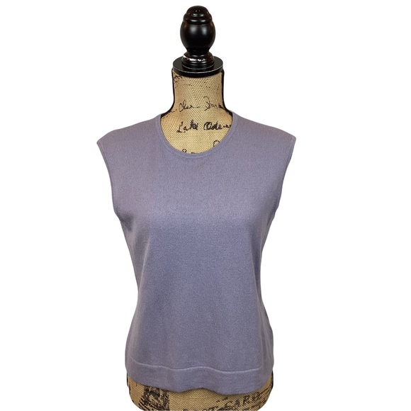 Jones New York Cashmere Tank & Cardigan Sweater Set - Picture 2 of 11